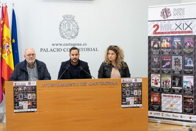 El Teatro Circo Apolo de El Algar programa música y espectáculos para toda la familia el primer semestre del año - 1, Foto 1