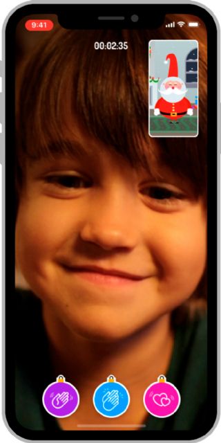 Xmas Time, la primera app que permite realizar videollamadas en tiempo real con Papá Noel - 1, Foto 1