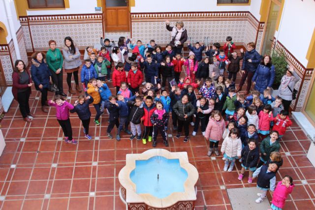 Alumnos del Colegio Mariano Suárez visitan el Ayuntamiento de Jumilla - 4, Foto 4