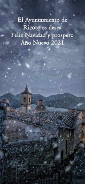 Felicitación navideña del Ayuntamiento de Ricote - 1, Foto 1