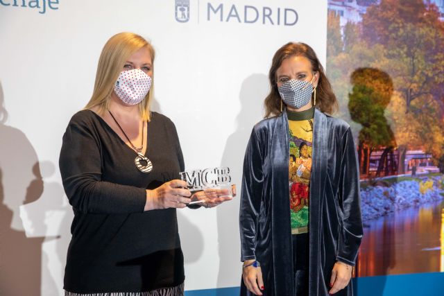 El Ayuntamiento de Madrid reconoce a Virginia López Valiente CEO de Cruises News Media Group como embajadora de Madrid en la Recognition Night de Madrid Convention Bureau - 1, Foto 1