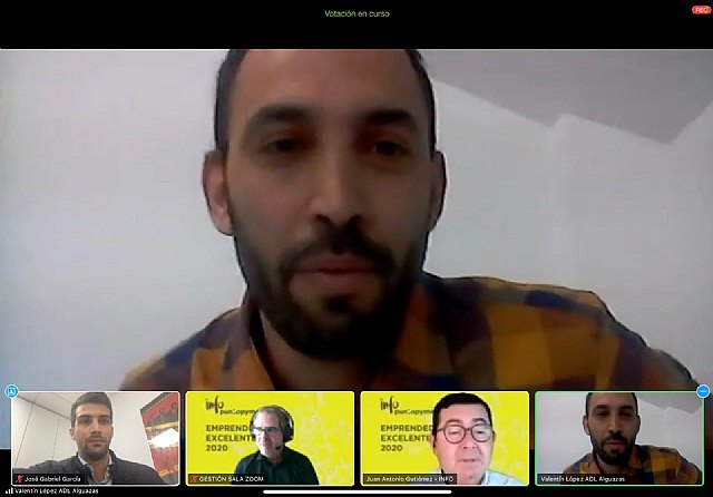 Reconocimiento a la ADL de Alguazas en el Premio Emprendedor Excelente 2020 del INFO - 1, Foto 1