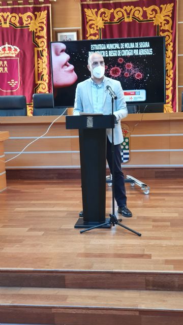 El Ayuntamiento de Molina de Segura, las universidades de Murcia y Málaga y los centros de salud del municipio ponen en marcha la Estrategia municipal para reducir el riesgo de contagio por aerosoles - 2, Foto 2