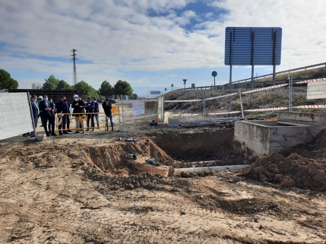 Avanzan las obras del nuevo sistema de conducción y bombeo de aguas residuales en Alcantarilla - 1, Foto 1