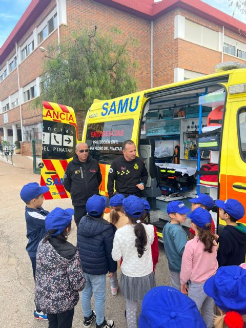 Ayuntamiento y Comunidad acercan el teléfono único 112 a escolares de San Pedro del Pinatar - 1, Foto 1
