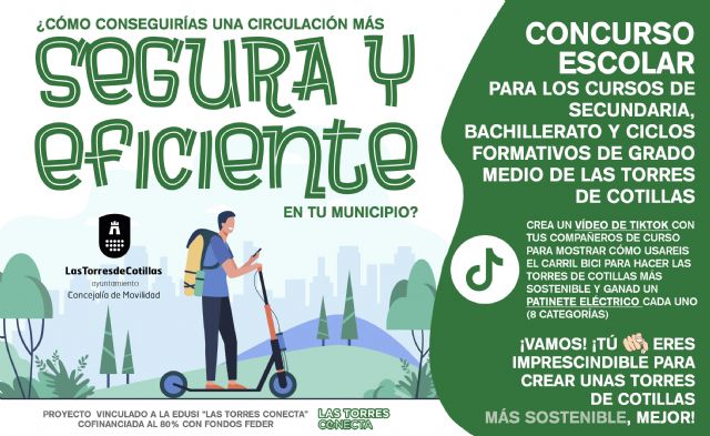 La EDUSI Las Torres Conecta invita a los escolares a proponer con su talento una movilidad más sostenible - 2, Foto 2