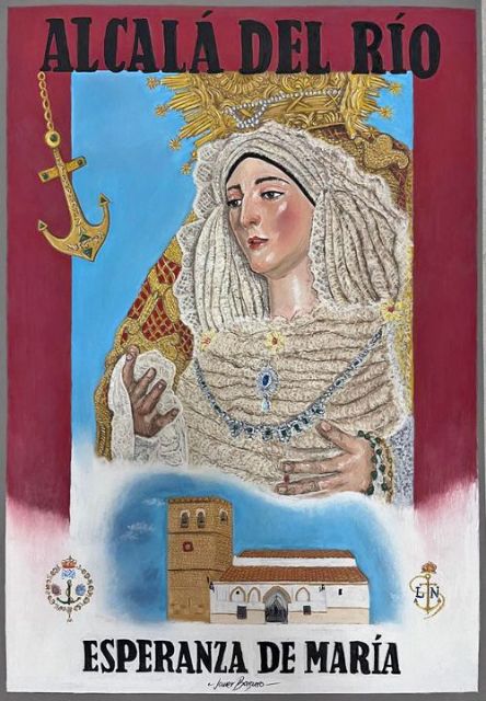 La Hermandad de Jesús Nazareno convoca cultos triduo a su titular mariana la Virgen de la Esperanza en Alcalá del Río - 1, Foto 1