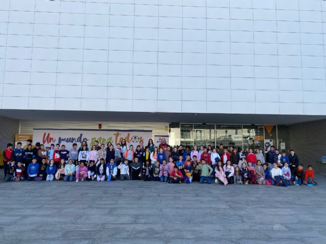 Recepción en el Ayuntamiento de Torre Pacheco a los alumnos de 5º de Educación Primaria del colegio Ntra. Sra. del Rosario - 3, Foto 3