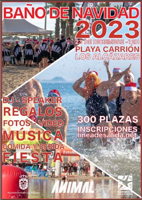 Los Alcázares te invita a darte el último baño del año en el Mar Menor - 1, Foto 1