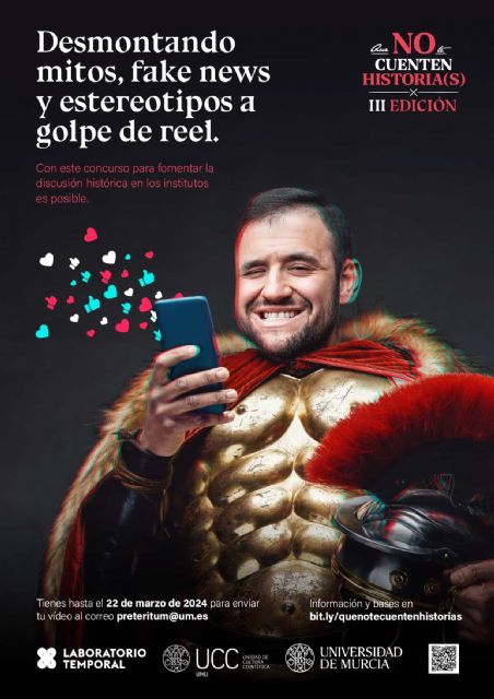 Llega la III edición del concurso ¡Que no te cuenten historia(s)! de la Universidad de Murcia para romper mitos históricos - 1, Foto 1