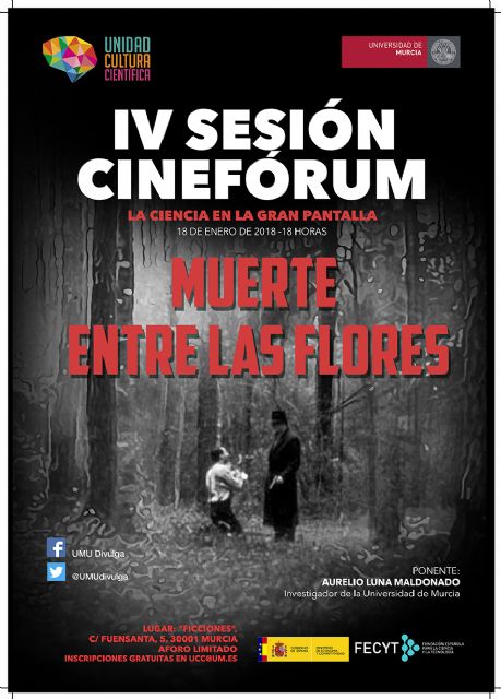 Muerte entre las flores, la IV sesión del cinefórum La Ciencia en la gran pantalla - 1, Foto 1