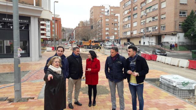 El avance en las obras de renovación urbana de Alameda de Cervantes permite iniciar el asfaltado de vías, completar 5.842 m2 de aceras e iniciar en 15 días las mejoras en La Isla - 2, Foto 2