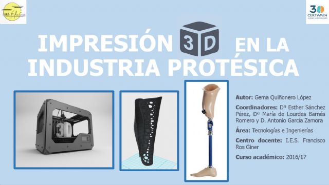 Alumna del IES Francisco Ros Giner premiada en el XXX Certamen Nacional de Jóvenes Investigadores - 2, Foto 2