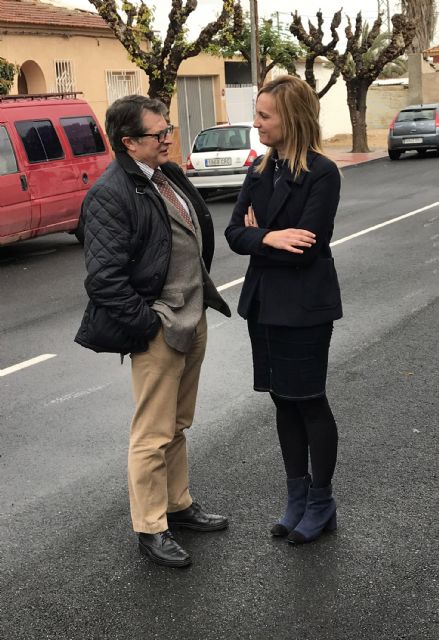 El consejero Jódar visita el renovado colector de saneamiento del barrio de Los Pulpites - 1, Foto 1