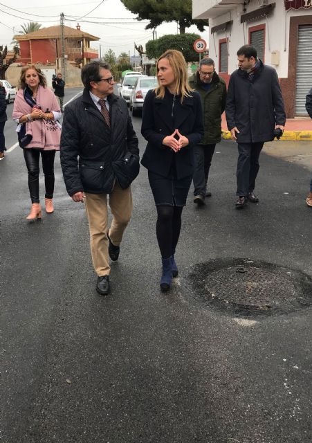 El consejero Jódar visita el renovado colector de saneamiento del barrio de Los Pulpites - 3, Foto 3