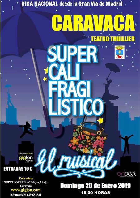 El musical que cuenta la historia de la Mary Poppins del siglo XXI estará en el teatro Thuillier de Caravaca - 2, Foto 2