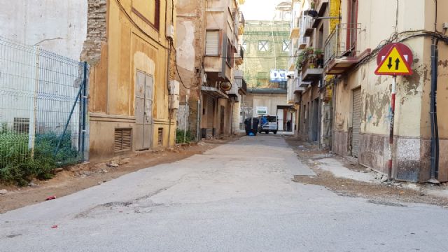 Ciudadanos denuncia que las obras de remodelación en el Casco Antiguo de Cartagena siguen paradas y amenaza con no negociar las cuentas de 2019 - 2, Foto 2