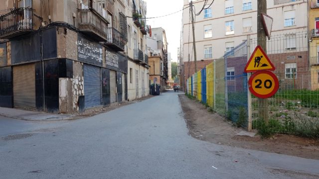 Ciudadanos denuncia que las obras de remodelación en el Casco Antiguo de Cartagena siguen paradas y amenaza con no negociar las cuentas de 2019 - 4, Foto 4
