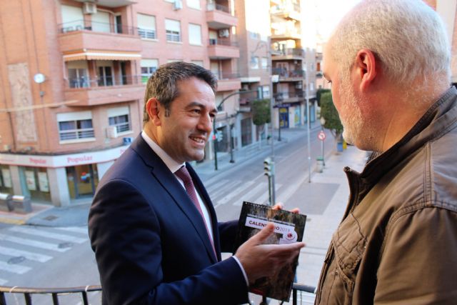 La Sociedad Geográfica de la Región de Murcia entrega al alcalde el calendario para 2019 elaborado con bellos paisajes de la geografía regional - 2, Foto 2