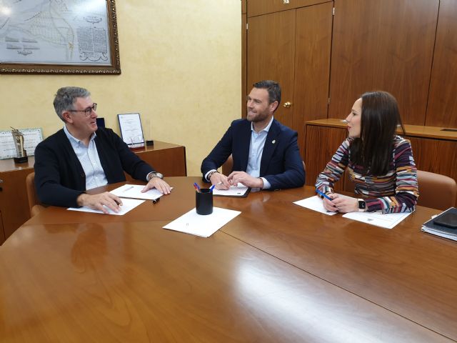 El presidente de la CHS se reúne con el alcalde de Caravaca - 1, Foto 1