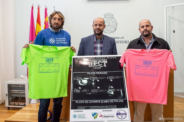 Arranca el III Circuito de Voley Playa de la UPCT con el objetivo de desestacionalizar y mover el turismo a través del deporte - 1, Foto 1