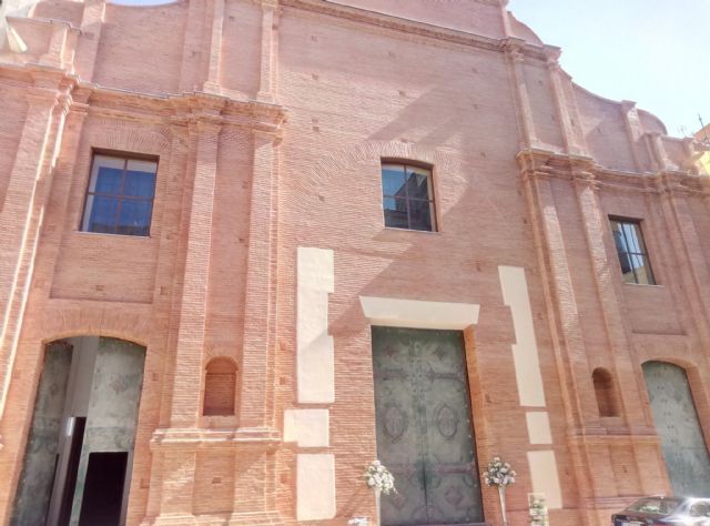 Los cuatro santos de Cartagena presidirán la fachada de la restaurada Santa María de Gracia - 1, Foto 1