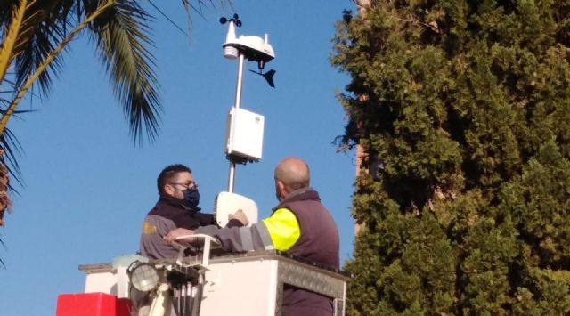 El Ayuntamiento instala un nuevo sistema para analizar la calidad del aire en el núcleo urbano de Alcantarilla - 1, Foto 1