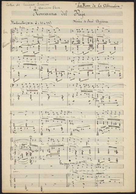 El Archivo General recibe el fondo musical y personal del compositor murciano José Agüera - 2, Foto 2