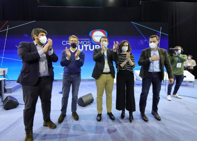 López Miras: El PP hace más España bajando impuestos, creando empleo y garantizando el bienestar, frente a Pedro Sánchez que es impredecible - 1, Foto 1