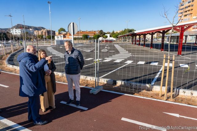 El aparcamiento disuasorio de Severo Ochoa abre en febrero como punto intermodal de movilidad - 1, Foto 1