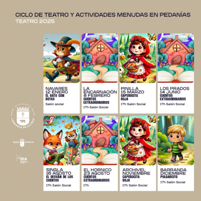 El Ayuntamiento de Caravaca llevará durante todo el año teatro y espectáculos infantiles a las pedanías del municipio - 3, Foto 3