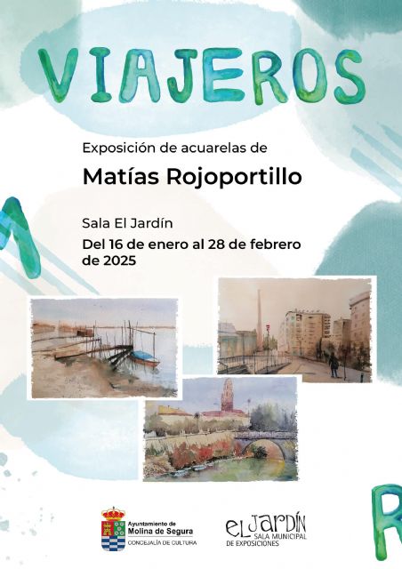 La Sala El Jardín de Molina de Segura acoge la exposición VIAJEROS, de Matías Rojoportillo, del 16 de enero al 28 de febrero - 1, Foto 1