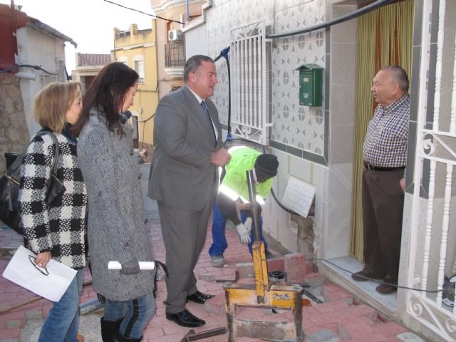 Las obras de renovación urbana integral del barrio lorquino de San Pedro avanzan a buen ritmo - 1, Foto 1