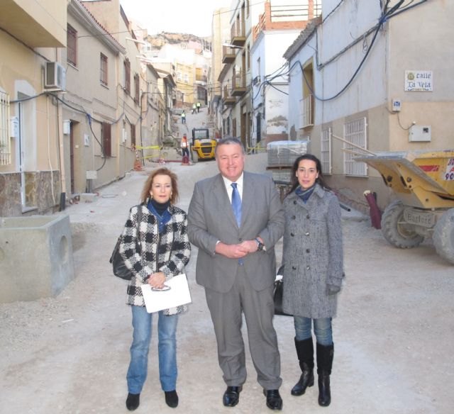 Las obras de renovación urbana integral del barrio lorquino de San Pedro avanzan a buen ritmo - 2, Foto 2