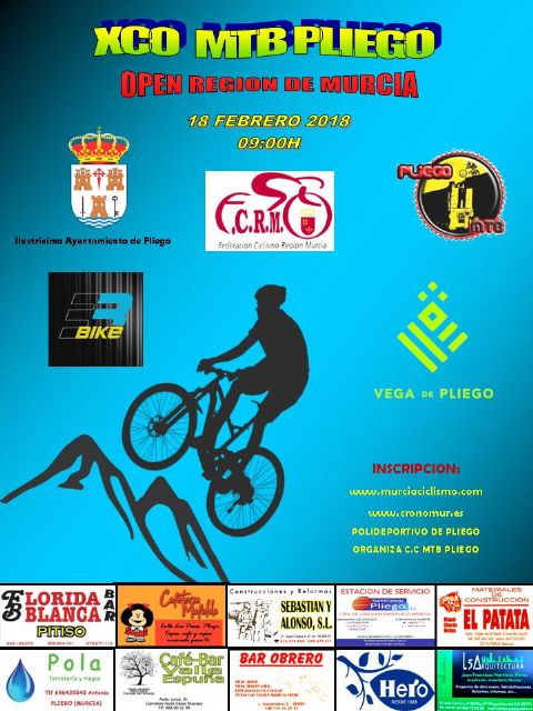 Este domingo se celebra la espectacular prueba ciclista de montaña ´XCO Ciudad de Pliego´ - 1, Foto 1