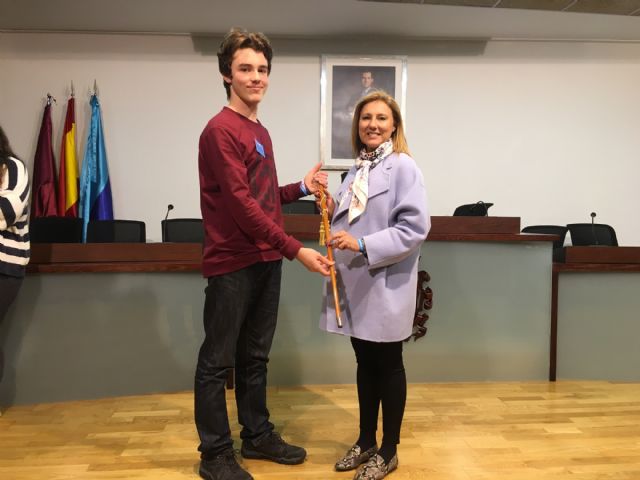 Pablo Pérez, estudiante de 3º de ESO, elegido presidente del Consejo Local de Infancia y Adolescencia de San Javier - 1, Foto 1