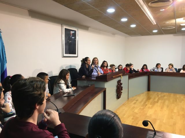 Pablo Pérez, estudiante de 3º de ESO, elegido presidente del Consejo Local de Infancia y Adolescencia de San Javier - 3, Foto 3