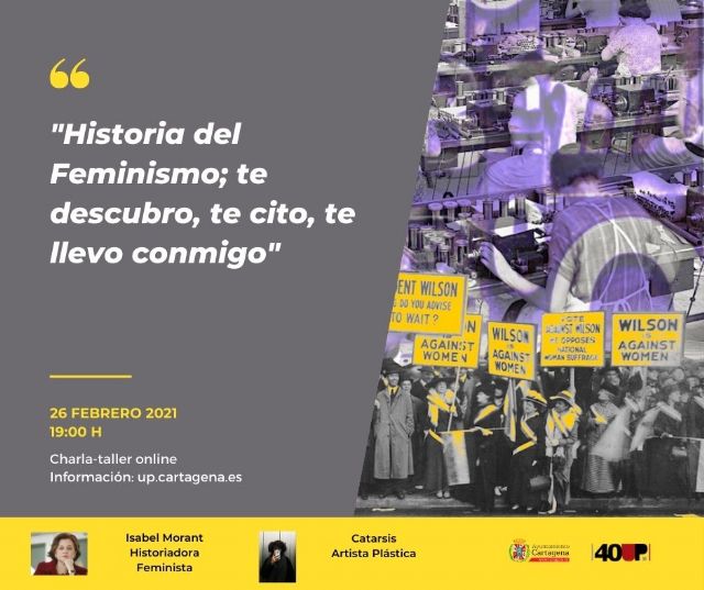La Universidad Popular celebra el 8 de marzo con actividades online - 1, Foto 1