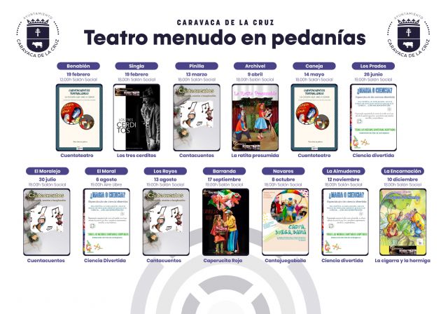 El ciclo ´Teatro menudo en pedanías´ lleva espectáculos infantiles gratuitos a los salones sociales durante todo el año - 2, Foto 2