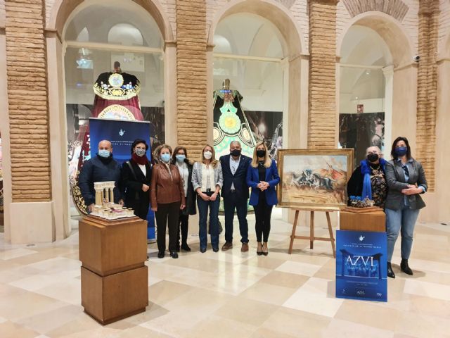 El Paso Azul conmemora el 75 aniversario del revolucionario estreno del grupo de las cuadrigas en la Semana Santa de Lorca con la exposición 'Azul Imperial' - 2, Foto 2