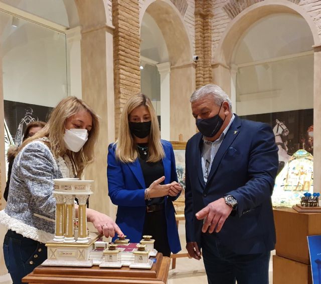 El Paso Azul conmemora el 75 aniversario del revolucionario estreno del grupo de las cuadrigas en la Semana Santa de Lorca con la exposición 'Azul Imperial' - 3, Foto 3
