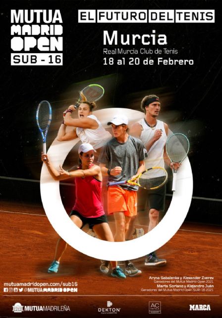 El Real Murcia Club de Tenis 1919 acoge este fin de semana una de las fases del circuito nacional Mutua Madrid Open sub-16 - 1, Foto 1