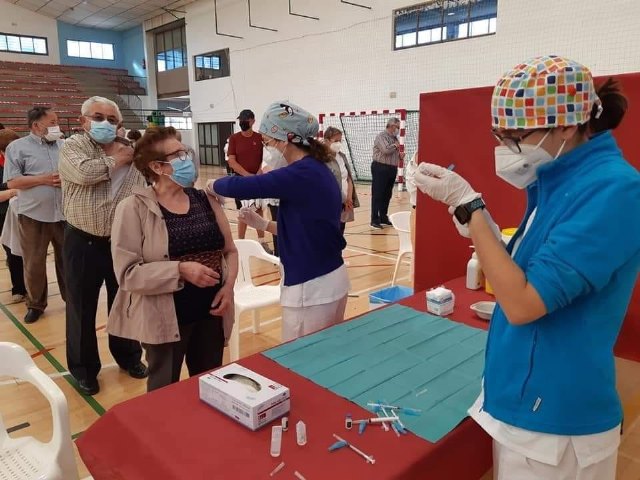 Jornada de vacunación este jueves 17 de febrero en Totana, Foto 1