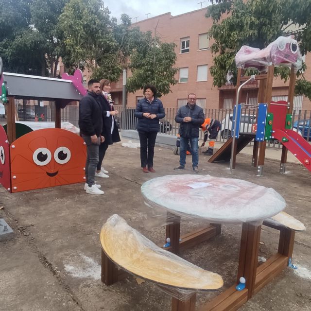 Comienzan las obras de reparación del parque infantil Augusto Vels en Puerto Lumbreras - 1, Foto 1