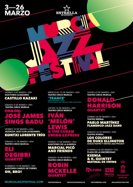 El Murcia Jazz Festival llega del 3 al 26 de marzo con las actuaciones de Donald Harrison, José James, Robin McKelle e Iván ´Melón´ Lewis & The Cuban Swing Express - 4, Foto 4