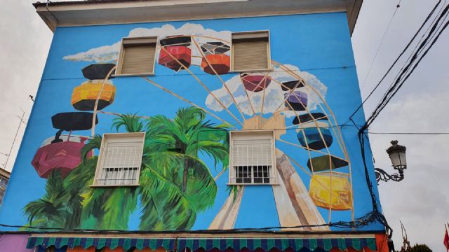 Inauguración de mural artístico en Barrio de Fátima de Molina de Segura - 3, Foto 3
