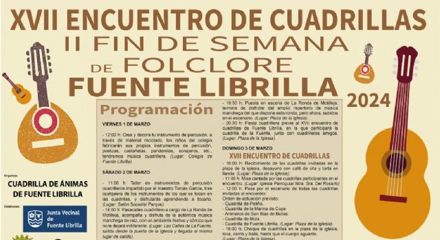 El XVII Encuentro de Cuadrillas de Fuente Librilla se celebra del 1 al 3 de marzo - 1, Foto 1