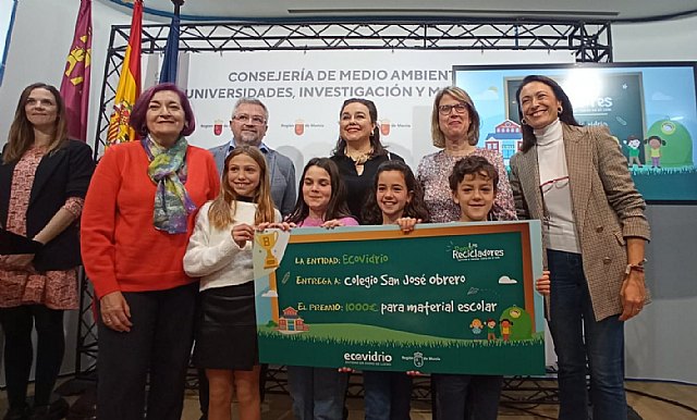 El Colegio San José Obrero, entre los ganadores de la campaña Los peque recicladores - 1, Foto 1