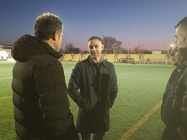 El Ayuntamiento de Murcia mejora la sostenibilidad y eficiencia del campo de fútbol de Puebla de Soto - 1, Foto 1