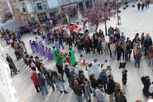 Los niños de infantil de los colegios de Bullas salen en procesión el viernes de Dolores - 2, Foto 2